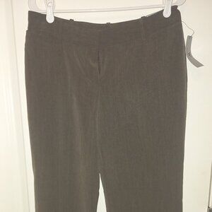 Worthington Curvey Fit Slacks Size 10 - Espresso Heather